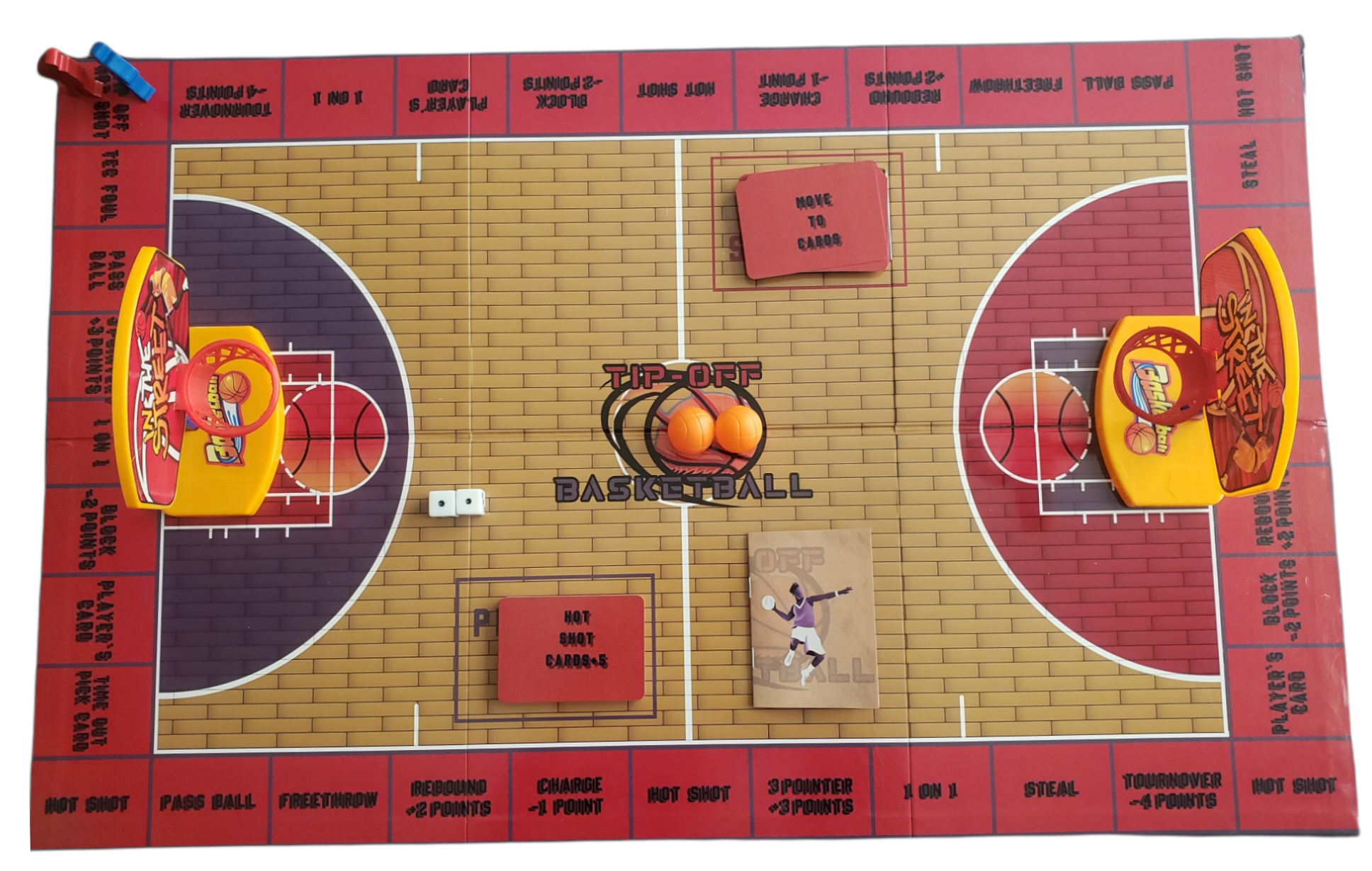TIP-OFF BASKETBALL THE BOARD GAME