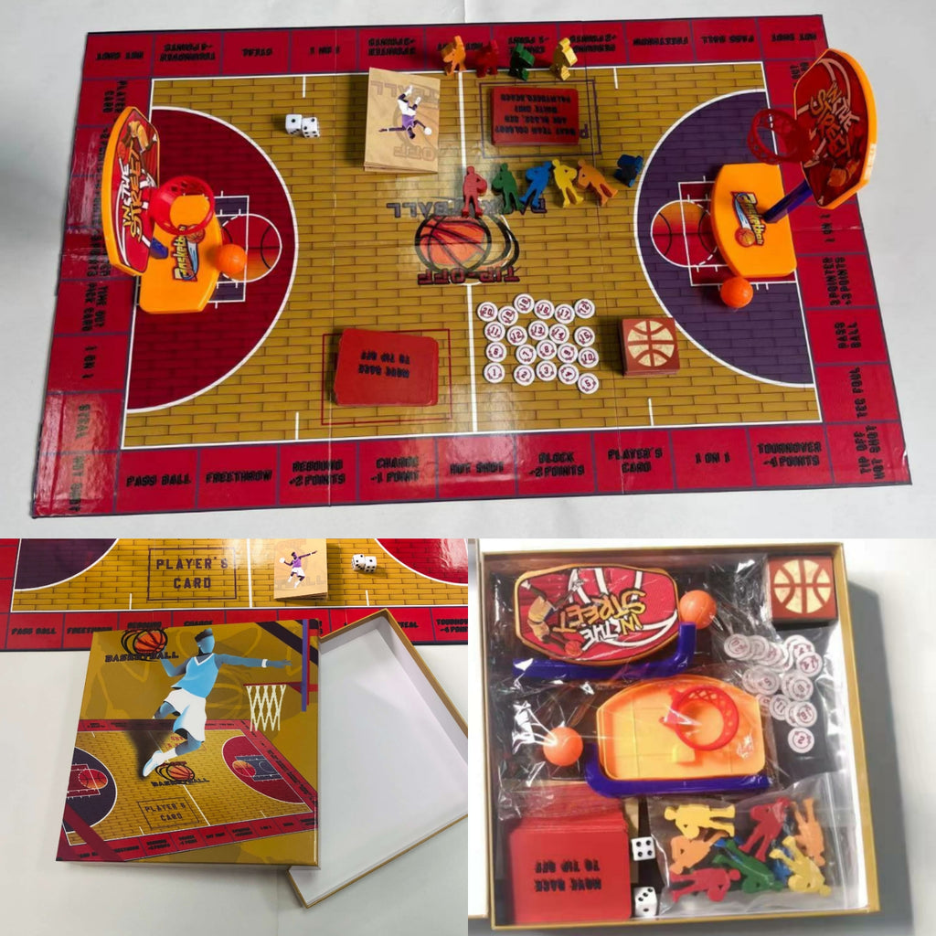 TIP-OFF BASKETBALL THE BOARD GAME